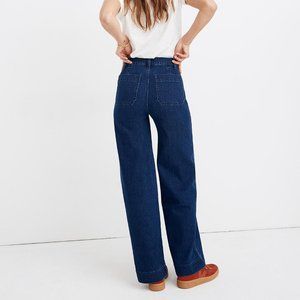 Madewell Petite Emmett Wide-Leg Jeans Denim 26P